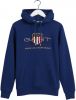 Gant Sweatshirt Archive Shield Sweat Hoodie met mooi logoborduursel voor online kopen