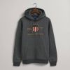 Gant Sweatshirt Archive Shield Sweat Hoodie met mooi logoborduursel voor online kopen