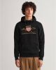 Gant Sweatshirt Archive Shield Sweat Hoodie met mooi logoborduursel voor online kopen