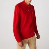 Lacoste Marl Petit Piqué Classic Fit Long Sleeve Polo , Groen, Heren online kopen