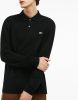 Lacoste Marl Petit Piqué Classic Fit Long Sleeve Polo , Groen, Heren online kopen