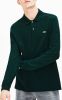 Lacoste Marl Petit Piqué Classic Fit Long Sleeve Polo , Groen, Heren online kopen