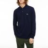 Lacoste Marl Petit Piqué Classic Fit Long Sleeve Polo , Groen, Heren online kopen