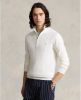 Ralph Lauren Fijngebreide pullover met halve rits en logoborduring online kopen