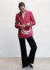 Mango Quintin blazer met tweed look en klepzakken online kopen