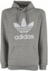 Adidas Originals Adicolor Classics Trefoil Hoodie Medium Grey Heather/White Heren online kopen