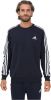 Adidas performance Sweater met ronde hals in molton, 3 stripes online kopen