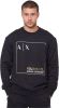 Armani Exchange Black Men Sweatshirt , Zwart, Heren online kopen