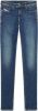 Diesel 1979 Sleenker sliim fit jeans met verwassen afwerking online kopen