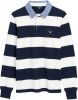 Gant Original Barstripe Heavy Rugger regular fit polo met streepprint online kopen