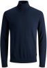 Jack & Jones Eemil knit roll neck pullover Gebreide Truien Blauw online kopen