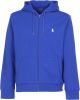 Polo Ralph Lauren vest blauw effen opstaande kraag rits met capuchon online kopen