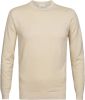 Profuomo Fijngebreide pullover in linnenblend online kopen