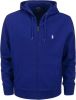 Polo Ralph Lauren vest blauw effen opstaande kraag rits met capuchon online kopen