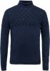 Vanguard Donkerblauwe Coltrui Roll Neck Cotton online kopen