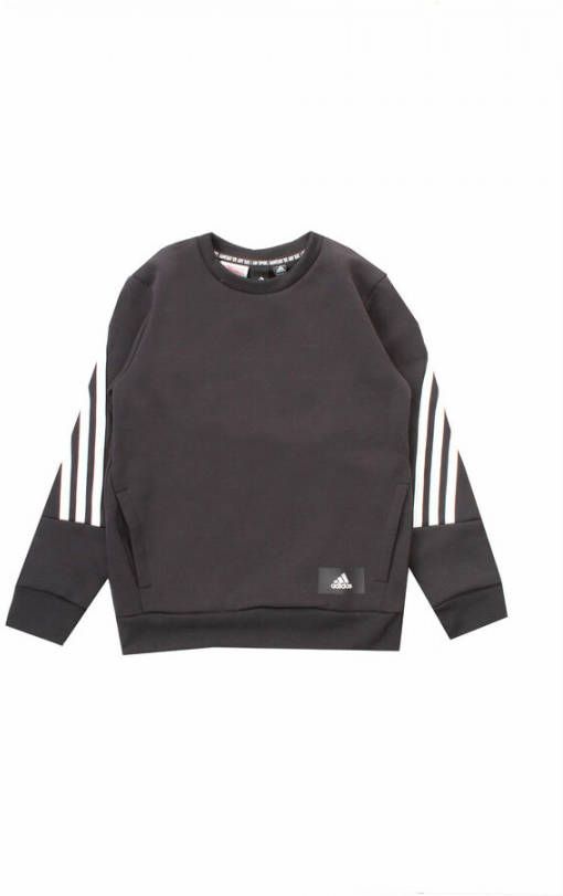 Adidas Future Icons 3 Stripes Crewneck Zwart/Wit Kinderen online kopen