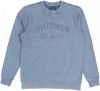 Butcher of Blue sweater College Crew van biologisch katoen china grey online kopen