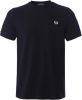 Fred Perry Core Tonal Ringer Short Sleeve T Shirt Heren Blue Heren online kopen