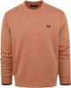 Fred Perry Sweater Logo Oranje , Oranje, Heren online kopen