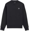 Fred Perry Sweatshirt van het bemanning , Blauw, Heren online kopen