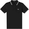 Fred Perry M3600 slim fit polo van piqu&#xE9; katoen met getipte details online kopen