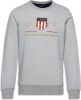 GANT Regular Fit Sweatshirt ronde halslichtgrijs, Melange online kopen