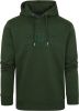 GANT Regular Fit Hooded Sweatshirt donkergroen, Effen online kopen