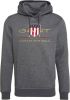 Gant Sweatshirt Archive Shield Sweat Hoodie met mooi logoborduursel voor online kopen