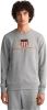 GANT Regular Fit Sweatshirt ronde halslichtgrijs, Melange online kopen