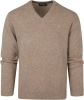 Hackett Lamswollen Trui Beige , Beige, Heren online kopen