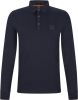 Hugo Boss men casual(orange)polo lange mouw passerby 10242645 01 50472681/404 online kopen