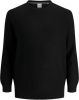 JACK & JONES PLUS SIZE trui JJEAARON Plus Size met textuur black online kopen