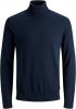Jack & Jones Eemil knit roll neck pullover Gebreide Truien Blauw online kopen