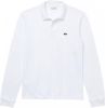 Lacoste Marl Petit Piqué Classic Fit Long Sleeve Polo , Groen, Heren online kopen