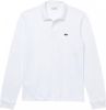 Lacoste Marl Petit Piqué Classic Fit Long Sleeve Polo , Groen, Heren online kopen