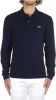 Lacoste Marl Petit Piqué Classic Fit Long Sleeve Polo , Groen, Heren online kopen