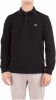 Lacoste Marl Petit Piqué Classic Fit Long Sleeve Polo , Groen, Heren online kopen