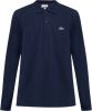 Lacoste Marl Petit Piqué Classic Fit Long Sleeve Polo , Groen, Heren online kopen