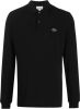 Lacoste Marl Petit Piqué Classic Fit Long Sleeve Polo , Groen, Heren online kopen