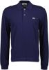 Lacoste Marl Petit Piqué Classic Fit Long Sleeve Polo , Groen, Heren online kopen