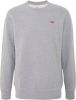 Levi's Nieuwe originele crew beitel Gray Heather 35909 0002 , Grijs, Heren online kopen