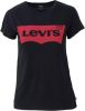 Levi's Het perfecte tee open veld vul Batwing 17369 1926 , Wit, Dames online kopen