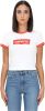 Levi's Het perfecte tee open veld vul Batwing 17369 1926 , Wit, Dames online kopen