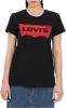 Levi's Het perfecte tee open veld vul Batwing 17369 1926 , Wit, Dames online kopen