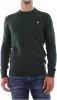 Lyle & Scott Maglione Crewneck lamswol Blend Jumper Kn921Vf.z56 , Blauw, Heren online kopen