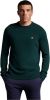 Lyle & Scott Maglione Crewneck lamswol Blend Jumper Kn921Vf.z56 , Blauw, Heren online kopen