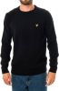 Lyle and Scott Maglione uomo crewnwck lambswool blend jumper kn921vf.w155 online kopen