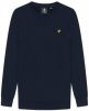 Lyle and Scott Sweater man cotton crew neck jumper kn821v.w825 online kopen