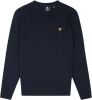 Lyle and Scott Maglione uomo crew neck cotton merino jumper kn400vc.z27 online kopen