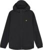 Lyle & Scott Sweatvest, ml420vtr zip door hoodie, 572 , Zwart, Heren online kopen